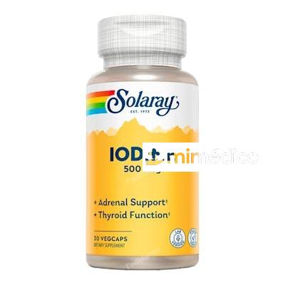 IODINE 500MCG. 30CAP.VEG SOLARAY