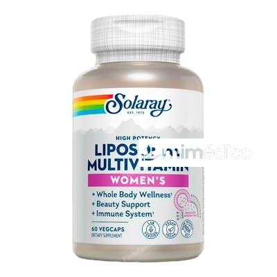 LIPOSOMAL MULTIVITAMIN WOMENS 60VCAPS. SOLARAY