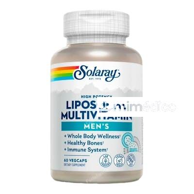 LIPOSOMAL MULTIVITAMIN MENS 60VCAPS. SOLARAY