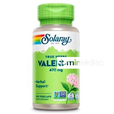 VALERIAN 470MG 100VCAP. SOLARAY