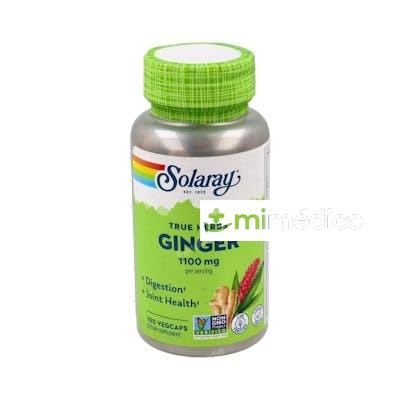 GINGER  550MG 100VCAP. SOLARAY