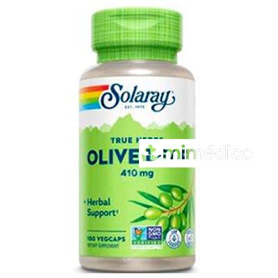 OLIVE LEAF 410MG 100VCAP. SOLARAY