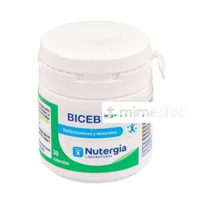 BICEBE PLUS 30CAP. NUTERGIA