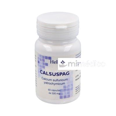 CALSUSPAG CALCIUM SULFURICUM 60CAP. HELIOSAR