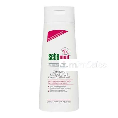 CHAMPU ULTRA SUAVE CABELLO NORMAL-SECO 200ML. SEBAMED