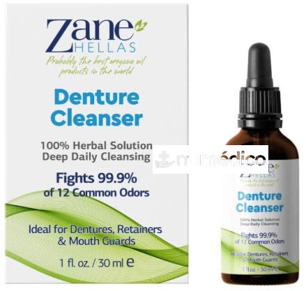 LIMPIADOR NATURAL PARA DENTADURAS POSTIZAS 100% SOLUCIÓN HERBAL 30 ML ZANEHELLAS