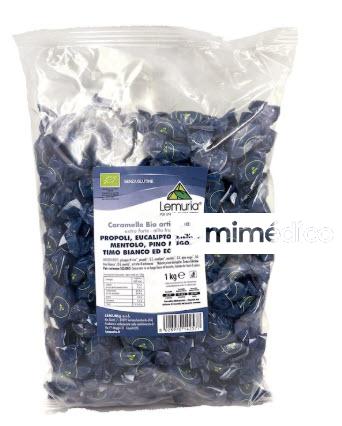 CARAMELO BIO ARTESANALSIN GLUTEN SIN FRUCTOSA EXTRA FUERTE â€” ALIENTO FRESCO 1 KG LEMURIA