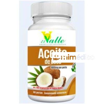 ACEITE DE COCO 60PERLAS EL VALLE