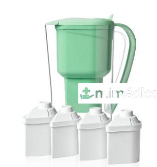 PACK DE ALCALINIDAD ALKANATUR DROPS MG CON 4 FILTROS COLOR JARRA: VERDE ALKANATUR