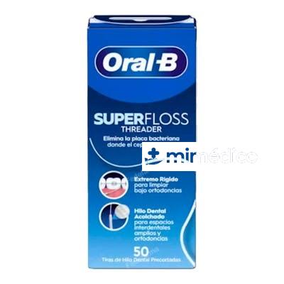 SUPER FLOSS SEDA DENTAL 50MTRS. ORAL B