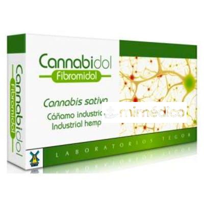CANNABIDOL FIBROMIDOL (SIN CBD) 40CAP. TEGOR