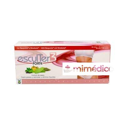 ESCULTER 3 FORTE 40COMP + 20 VIALES TEGOR