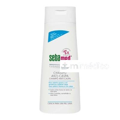 CHAMPU DERMATOL ANTICASPA CABELLO GRASO 200ML. SEBAMED