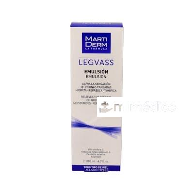 LEGVASS HIDRO DESCANS PIERNAS EMULSION 200 ML MARTIDERM