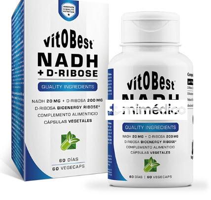 NADH+D-RIBOSE 60 VCAPS VITOBEST