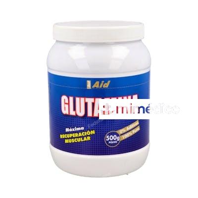 L-GLUTAMINA PURA POLVO 500GR. JUST AID