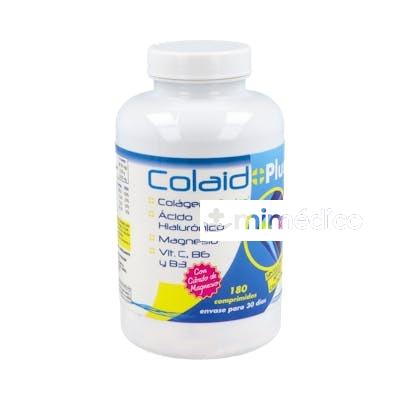 COLAID PLUS COLAGENO,AC.HIALURONICO 180COMP. JUST AID