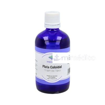 PLATA COLOIDAL 10PPM USO TOPICO 100ML. INTERNATURE