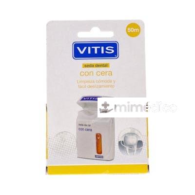 VITIS SEDA DENTAL CON CERA 50METROS VITIS