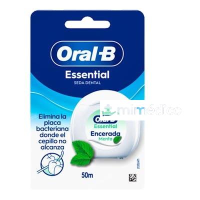 ESSENCIAL FLOSS SEDA DENTAL MENTA 50MTRS. ORAL B
