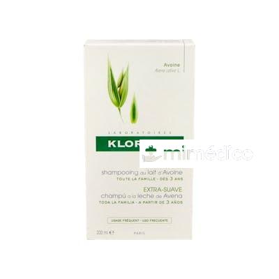 CHAMPU EXTRASUAVE LECHE DE AVENA 200ML. KLORANE