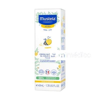 CREMA FACIAL AL COLD CREAM NUTRITIVA BEBE-NIÑO 40M MUSTELA