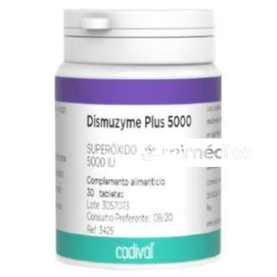 DISMUZYME PLUS 5000 (S.O.D) 30COMP. CODIVAL