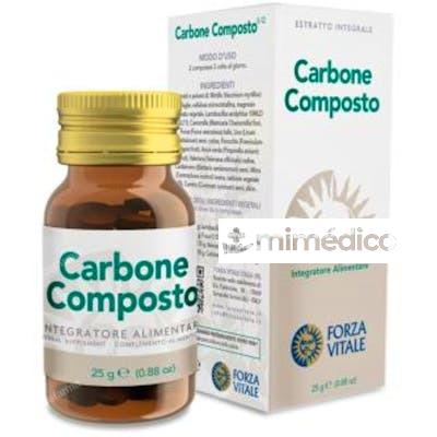CARBONE COMPOSTO  25GR.COMPRIMIDOS FORZA VITALE