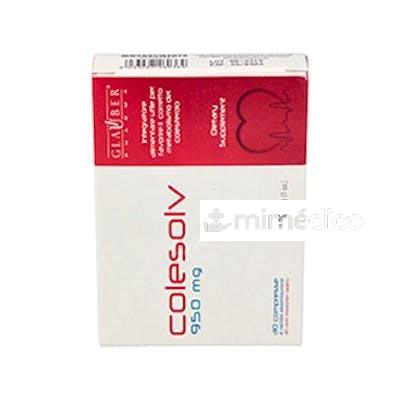 COLESOLV 30COMP. GLAUBER PHARMA
