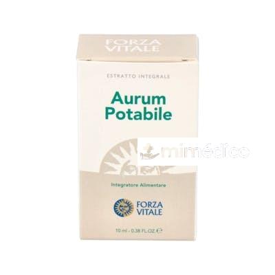 AURUM POTABLE (ORO) METAL ESPAGIRICO 10ML. FORZA VITALE