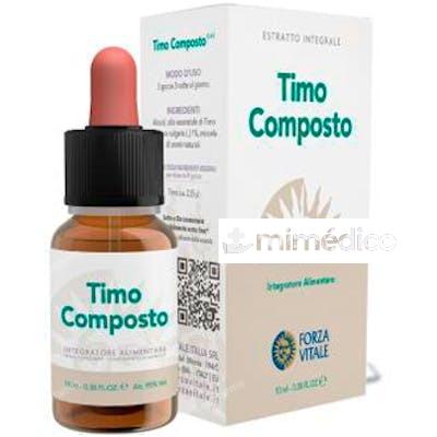 TIMO COMPOSTO (COBRE) METAL ESPAGIRICO 10ML. FORZA VITALE