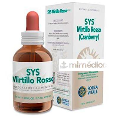 SYS.MIRTILLO ROSSO (CRANBERRY) 50ML. FORZA VITALE