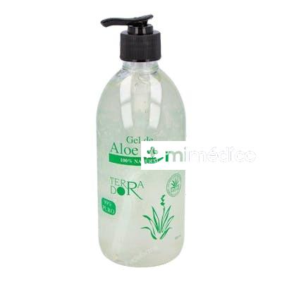 GEL ALOE VERA 100% NATURAL 500ML. DERBOS