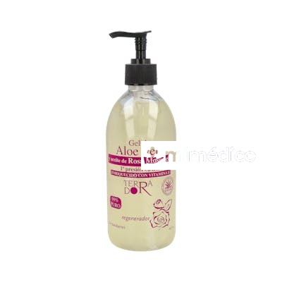 GEL ALOE VERA Y ROSA MOSQUETA 500ML. DERBOS
