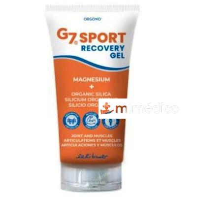 G7 SPORT RECOVERY GEL CON MAGNESIO 150ML. SILICIUM ESPAÑA