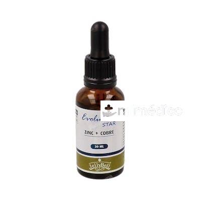 EVOLUTION STAR ZINC COBRE 30ML. JELLYBELL