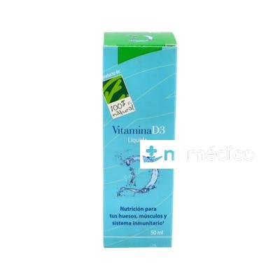 VITAMINA D3 LIQUIDA 50ML. CIEN POR CIEN NATURAL