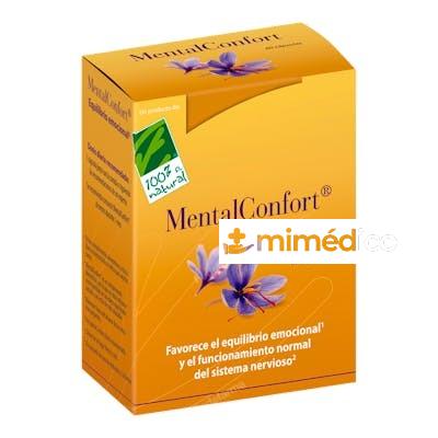 MENTALCONFORT 60CAP. CIEN POR CIEN NATURAL