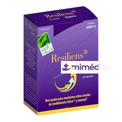 RESILIENS DEPORTE 60CAP. CIEN POR CIEN NATURAL