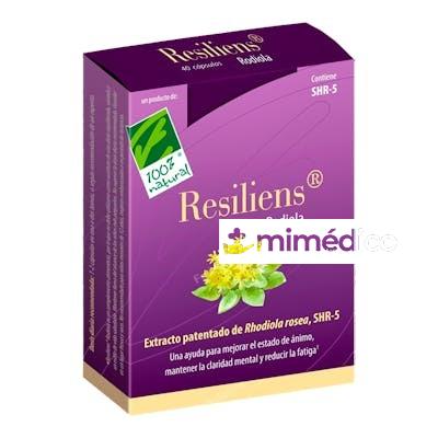 RESILIENS RODIOLA 40CAP. CIEN POR CIEN NATURAL
