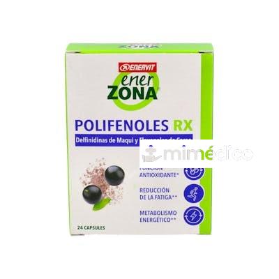 ENERZONA RX POLIFENOLES 13 G 24 CAPS ENERZONA