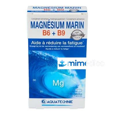 MAGNESIO MARINO+B6+B9 40CAP. BIOTECHNIE BIOVER