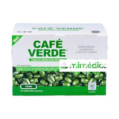 CAFE VERDE TISANA BIO 20SBRS. NOEFAR