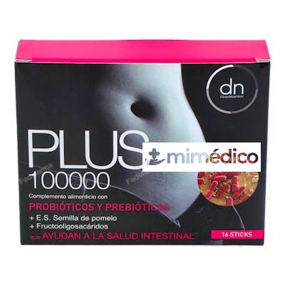 PLUS 100000 PROBIOTICO 16SBRS DIRECT NUTRITION