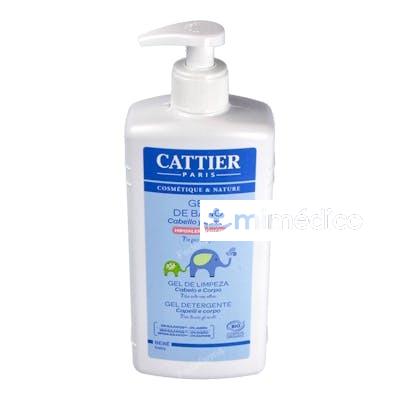 GEL DE BANO CABELLO Y CUERPO BEBE 500ML. CATTIER