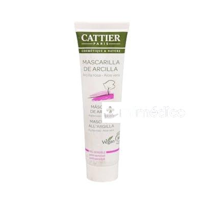 MASCARILLA DE ARCILLA ROSA PIEL SENSIBLE 100ML. CATTIER