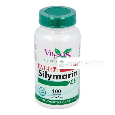 MEGA SILIMARINA 240MG 100CAP. VBYOTICS