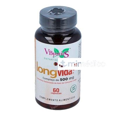 LONGVIDA CURCUMA 60CAP. VBYOTICS