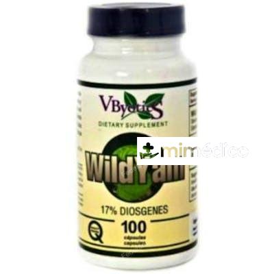 WILD YAM 100CAP. VBYOTICS