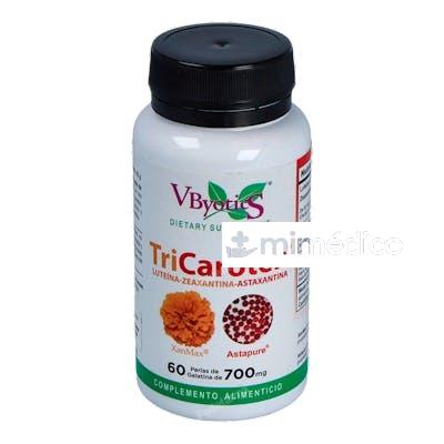 TRICAROTEN 60PERLAS VBYOTICS